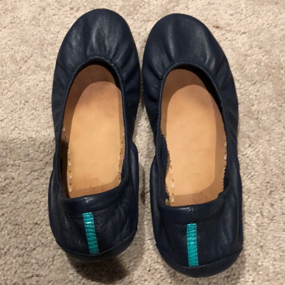 Tieks Navy size 8